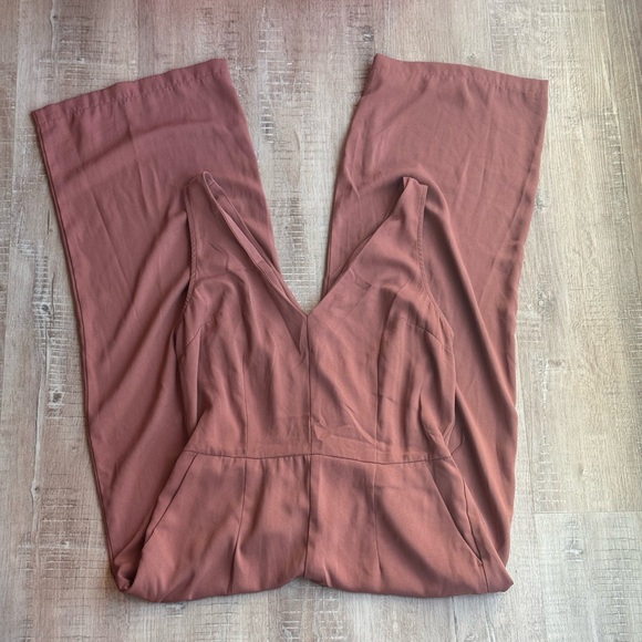 a new day Pants - a new day Mauve Sleeveless Jumpsuit